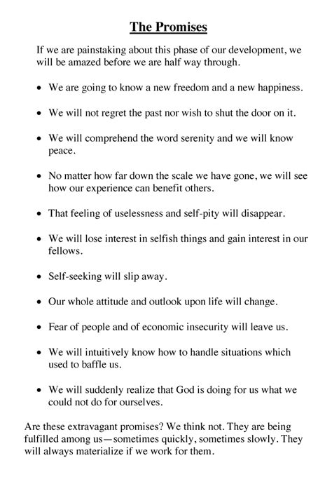 Aa The Promises: A Beginner's Guide To Aa's Core Promises