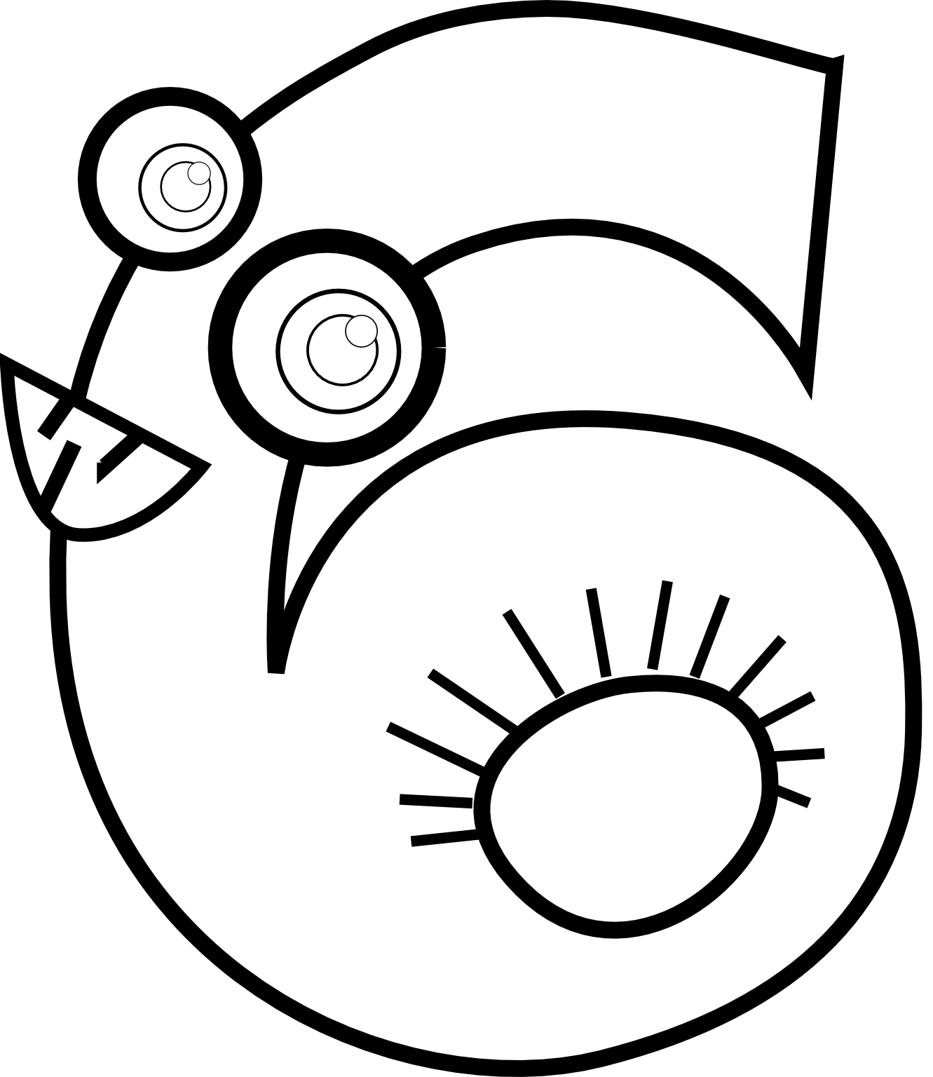 Clipart Number Animals 5