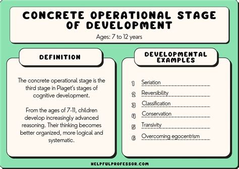 Concrete Operational Stage Definition Examples Activities More