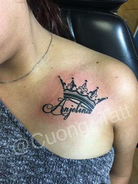 Crown Tattoos With Names Designs Crown Tattoos With Names Designs