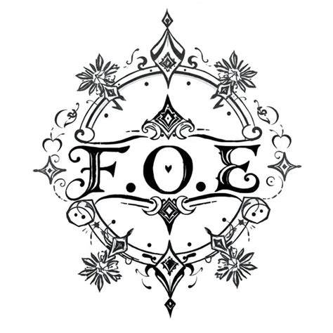F.o.e Tattoo Designs