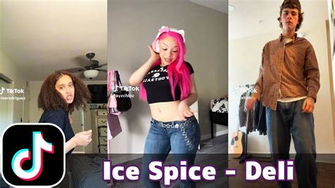 Ice Spice Deli Challenge Dance Compilation Icespice Challenge