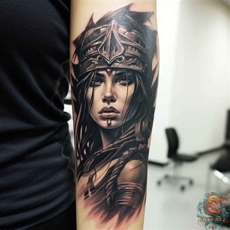 Lady Warrior Tattoo
