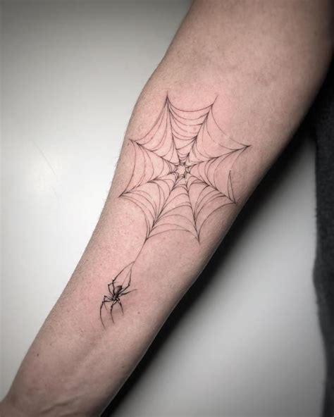 Lil Spider Web Add On To This Forearm