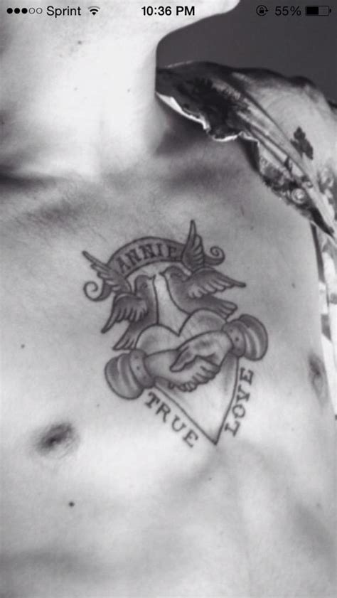 Matty Healy Annie Tattoo Matty Healy Annie Tattoo