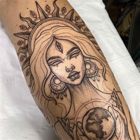 Mother Goddess Tattoos