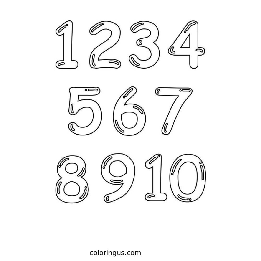 Number 5 Sheet Coloring Pages Number 5 Sheet Coloring Pages