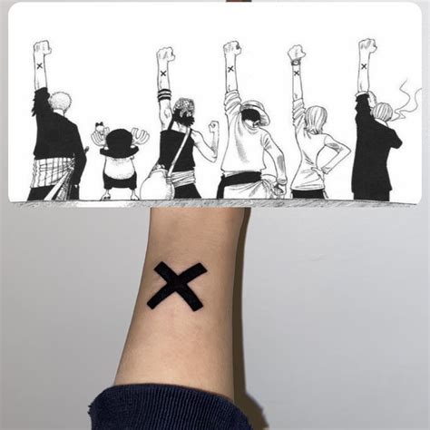 One Piece Tattoo X