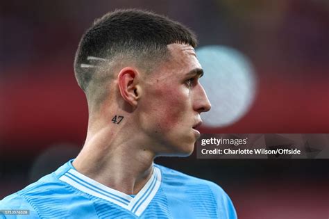 Phil Foden 47 Tattoo