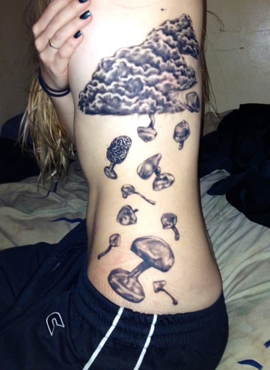 Rain Storm Tattoos