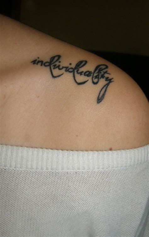 Shoulder Blade Tattoos