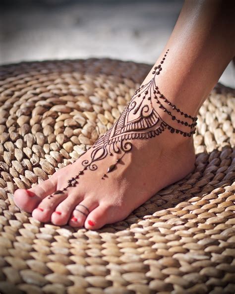 Simple Henna Foot Tattoo Designs Simple Henna Foot Tattoo Designs