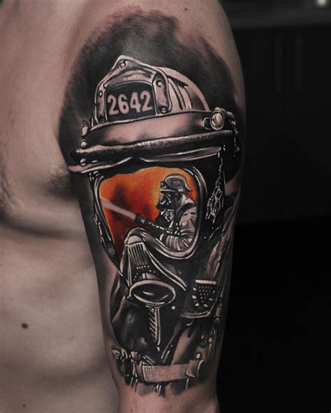 Sweet Firefighter Tattoos