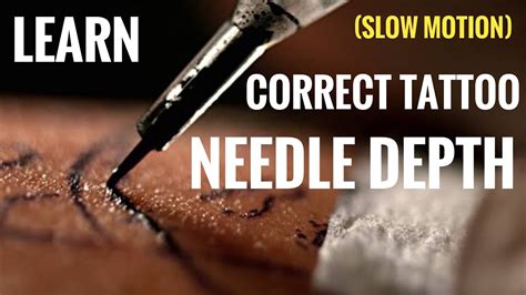 Tattoo Needle Depth For Lining Tattoo Needle Depth For Lining