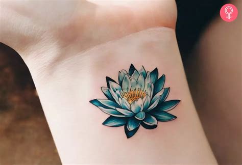 Water Lily Tattoo